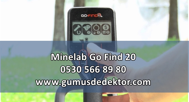 Minelab Go Find 20 Metal Dedektörü